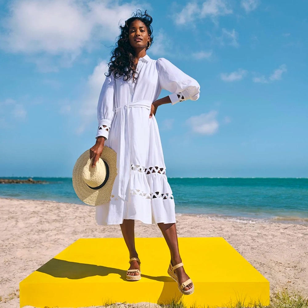 Lisa Marie Fernandez for Target White Dress